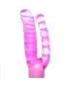 Vibrador Duplo Rosa 25 cm,216003