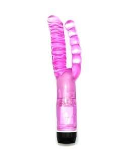 Vibrador Duplo Rosa 25 cm,216003