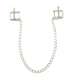 Clamps for Nipples Adjustable with Square Metal