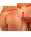 Underwear Red thong with Jewels