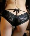 Panties Lace and Bow Back