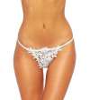 Cuecas Renda Crochet Brancas