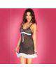Babydoll Preto com Bolinhas Brancas Chilirose,160032