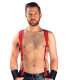 Combi Harness Braces Basic Red