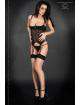 Bustier Open Chest Black Chilirose 161056