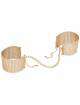 Cuffs, Metal Mesh Golden Désir-Bijoux Indiscrets