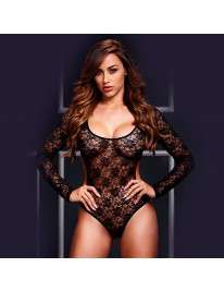 Body Lace Long Sleeve and Scoop Neckline Baci 162026
