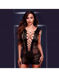 Mini Dress Mesh Hollow Baci 197040