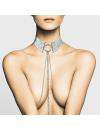 Colar de Malha Metálica Désir Prateado Bijoux Indiscrets