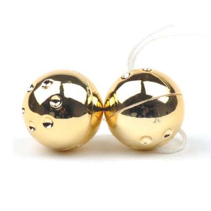 Bolas de Kegel Douradas 3 cm,340009
