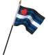 Flag Pride Leather 10 x 15 cm