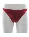 Cueca Mulher Love Egg Bag com Bolso Interno Vermelho