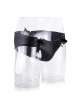 Cueca Homem Couro Sintético Laços Preto,339022