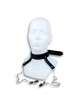 The collar with Clamps for Nipples Bondage