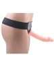 Strap-on with Dildo Hollow Bege18 cm 150015