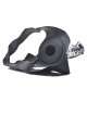 Strap-on with Dildo Black Hollow 18 cm 150016
