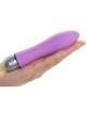 Mini Vibrador Passional Missile Roxo 12 cm com Cockring,211039