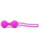 Bolas de Kegel Silicone Roxo