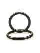 2 x Cockrings Silicone Black