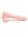 Dildo Realistic Vibrator with Rotation and suction Cup Beige 18 cm 218012