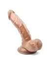 Dildo Being com Testículos Castanho 16,5 cm,234027