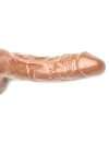 Dildo Being com Testículos Castanho 16,5 cm,234027