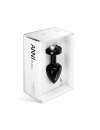 Butt Plug Diogol Anni Preto e Preto 5,5 cm,243018