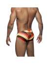 Sunga Addicted Woof Digital Brief Laranja,500135