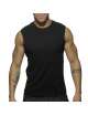 Manga Cava Addicted Basic Tank Top Preto,500175